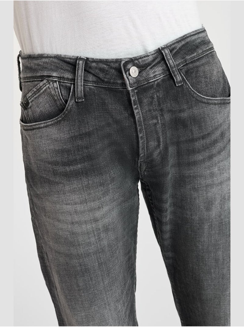 Jeans slim stretch 700/11, lunghezza 34 Grigio - Kiabi