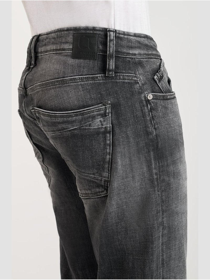 Jeans slim stretch 700/11, lunghezza 34 Grigio - Kiabi