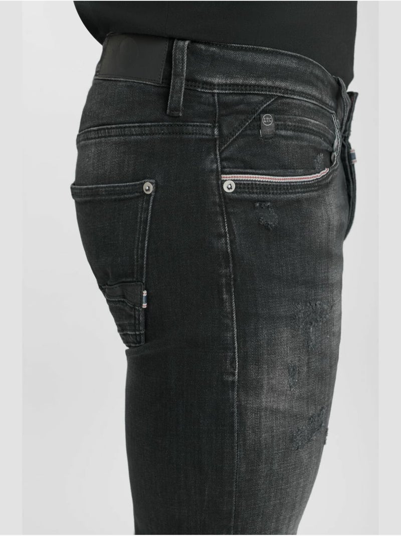 Jeans slim stretch 700/11, lunghezza 34 Nero - Kiabi