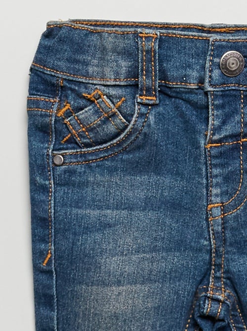 Jeans slim stretch con vita regolabile - Kiabi