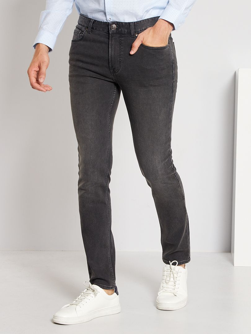 Jeans slim stretch GRIGIO - Kiabi
