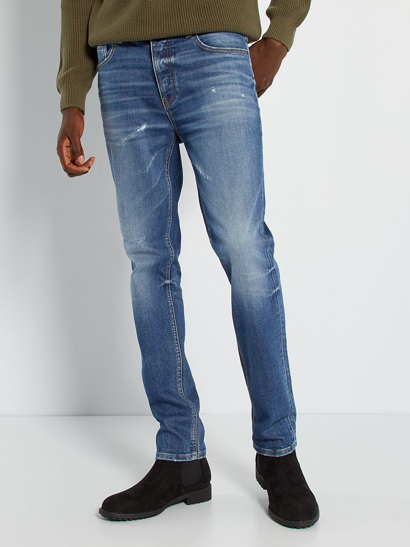 Jeans slim used BLU - Kiabi