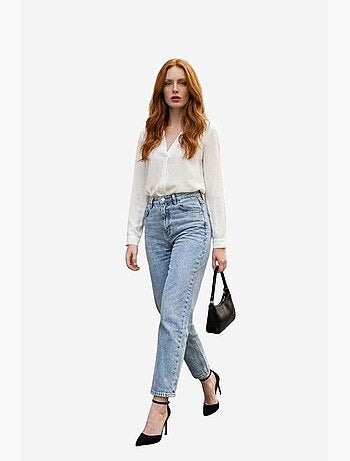 Jeans slim vita alta my fashion