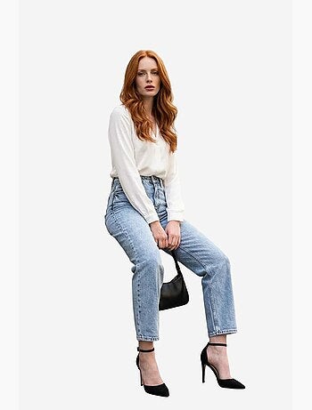 Jeans slim vita alta my fashion