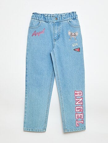 Jeans stampati 'Stitch'
