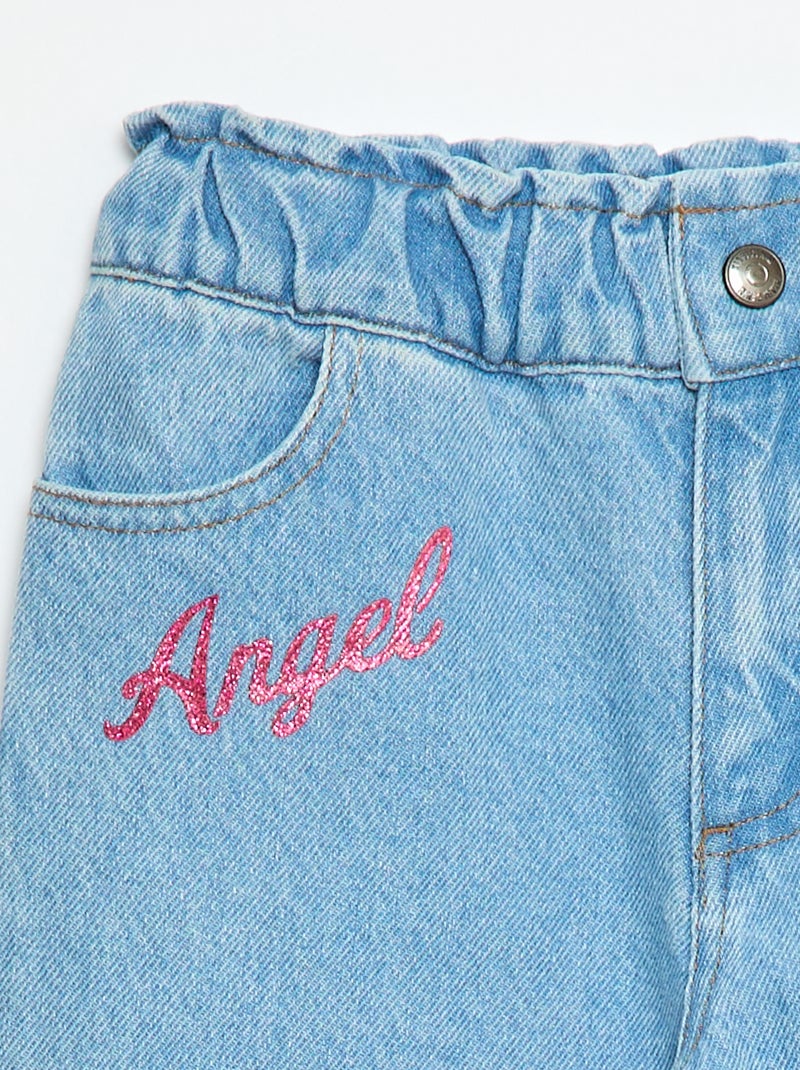 Jeans stampati 'Stitch' Blu - Kiabi