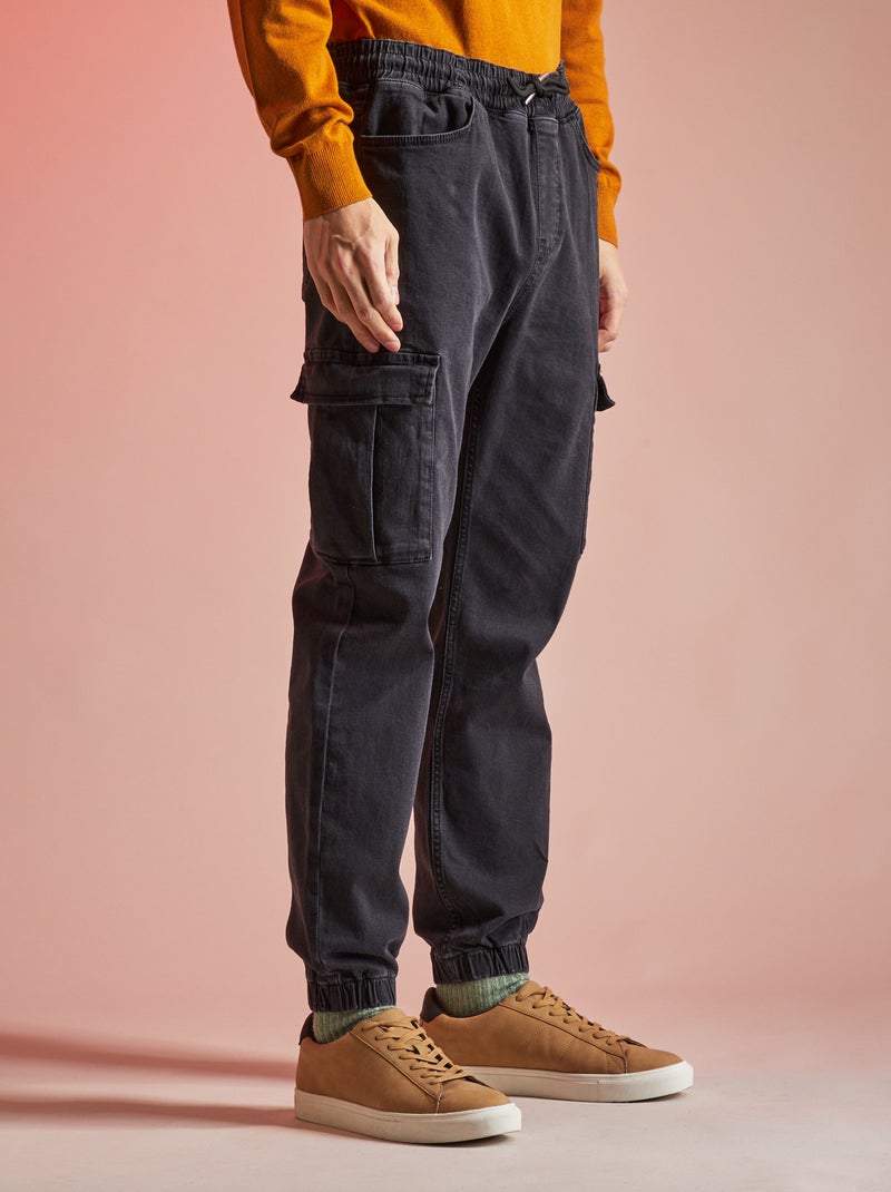 Jeans stile jogger NERO - Kiabi