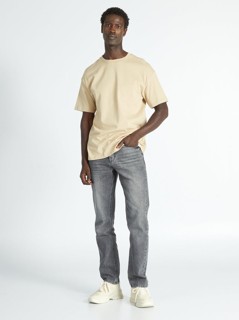 Jeans straight -- L32 NERO - Kiabi