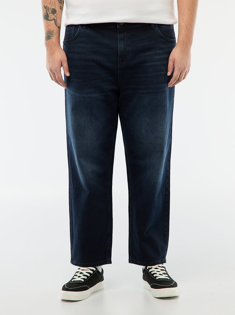 Jeans straight - Taglio più confortevole Nero - Kiabi