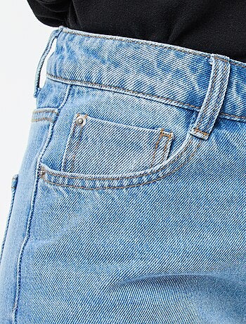 Jeans straight / a gamba dritta a vita alta - L32