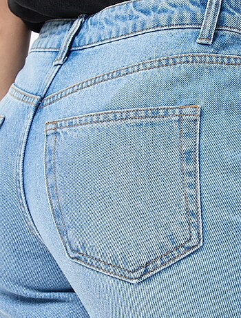Jeans straight / a taglio dritto a vita alta - L32