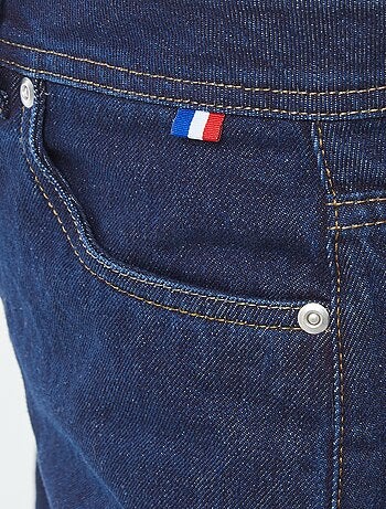 Jeans straight a vita alta