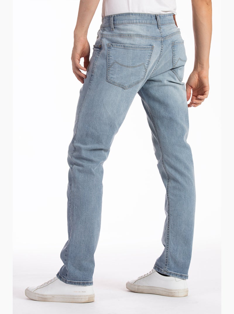 Jeans straight fit RL80 stretch Fibreflex® LUCIO Blu - Kiabi