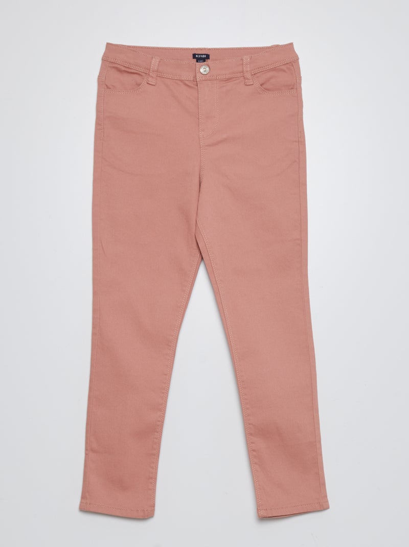 Jeans stretch - Taglio più confortevole rosa - Kiabi