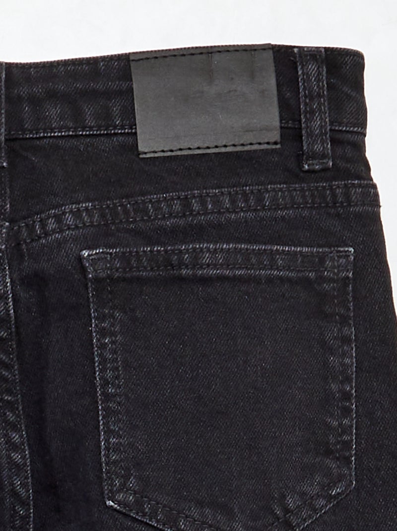 Jeans stretch regolabili in vita GRIGIO - Kiabi