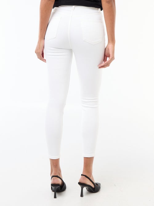 Jeans super skinny a vita altissima - L28 - Kiabi
