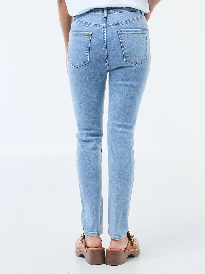 Jeans super skinny a vita altissima - L28 Blu - Kiabi