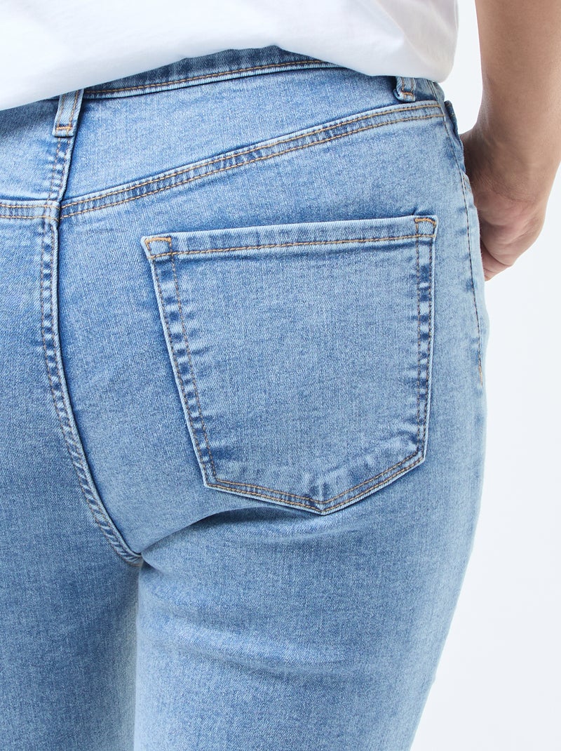 Jeans super skinny a vita altissima - L28 Blu - Kiabi