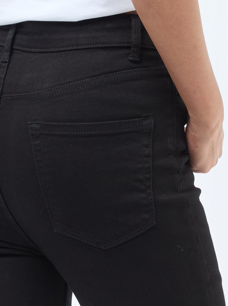 Jeans super skinny a vita altissima - L32 Nero - Kiabi