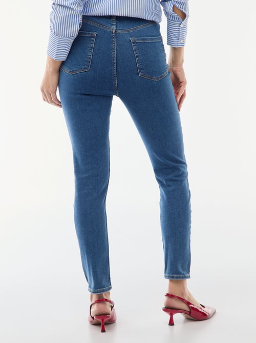 Jeans super skinny a vita altissima - L34 - Kiabi