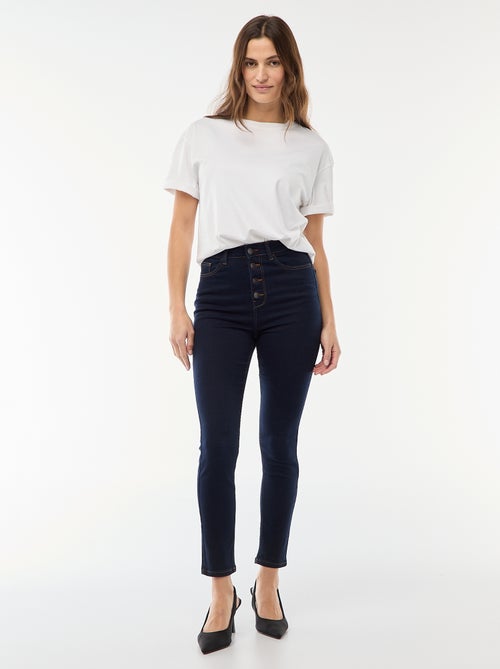 Jeans super skinny a vita altissima - L34 - Kiabi