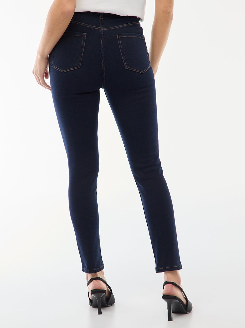 Jeans super skinny a vita altissima - L34 Blu - Kiabi
