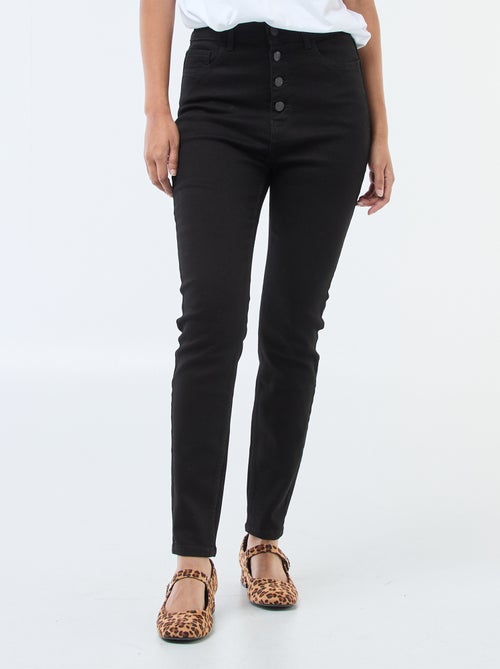 Jeans super skinny a vita altissima - L34 - Kiabi