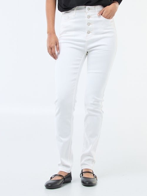 Jeans super skinny a vita molto alta - L32 - Kiabi
