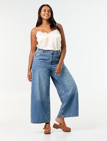 Jeans super wide leg a 5 tasche