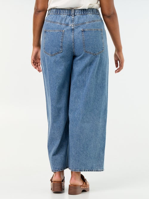 Jeans super wide leg a 5 tasche - Kiabi Jeans super wide leg a 5 tasche - Kiabi