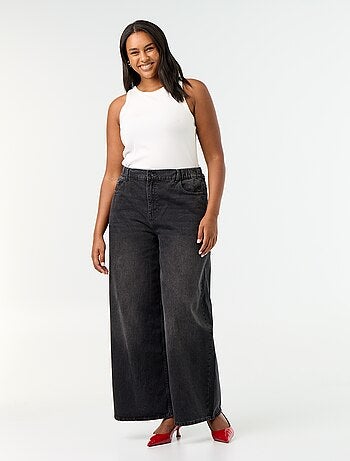 Jeans super wide leg a 5 tasche