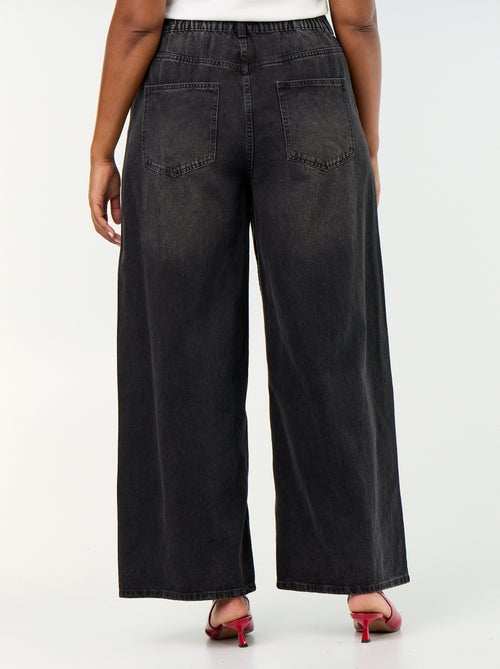Jeans super wide leg a 5 tasche - Kiabi Jeans super wide leg a 5 tasche - Kiabi