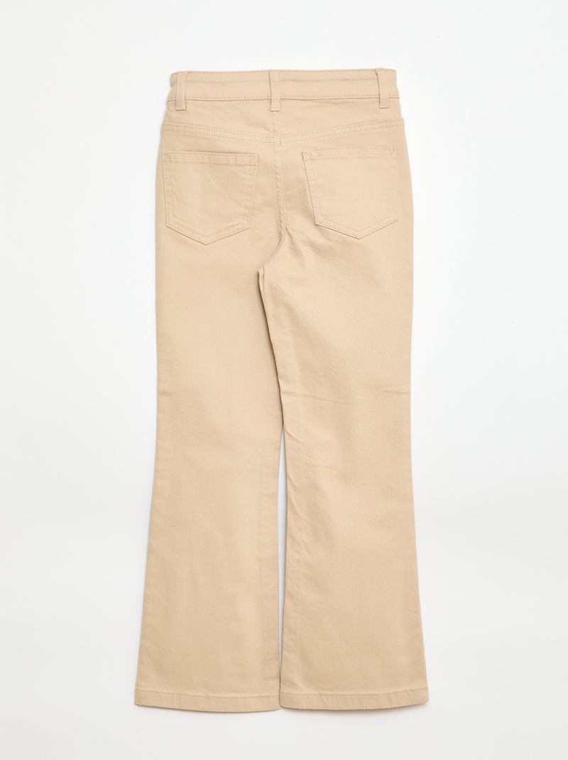 Jeans svasati classici Beige - Kiabi