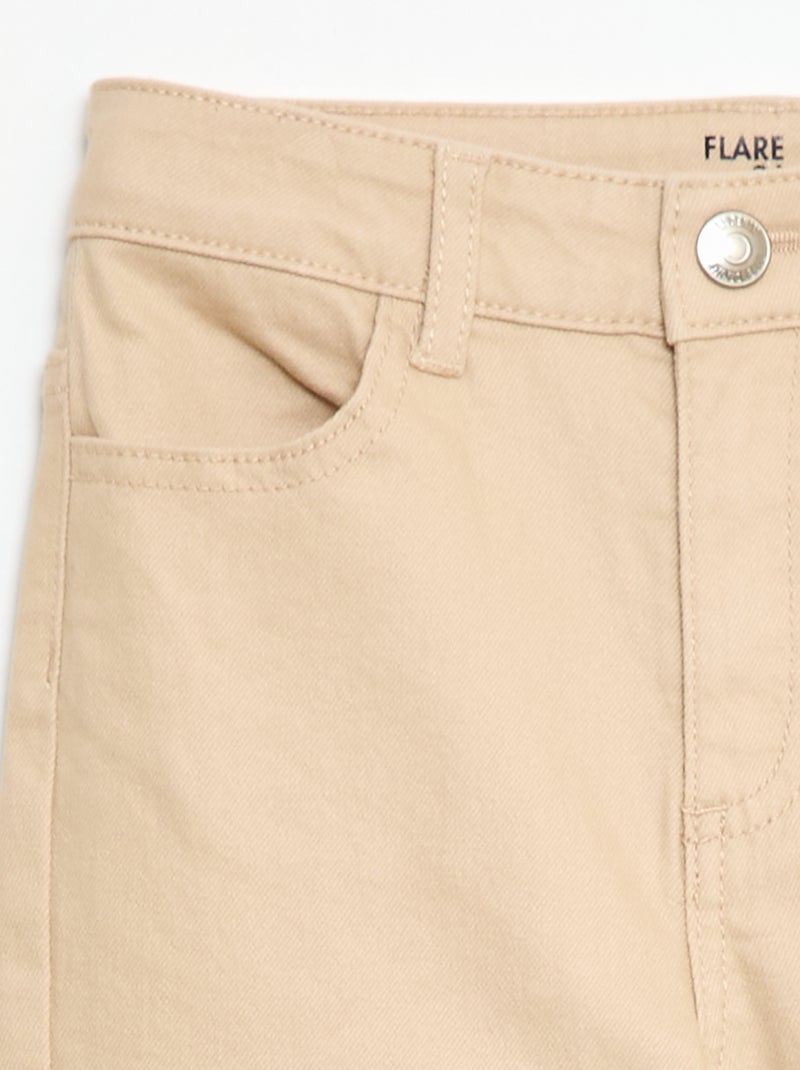 Jeans svasati classici Beige - Kiabi