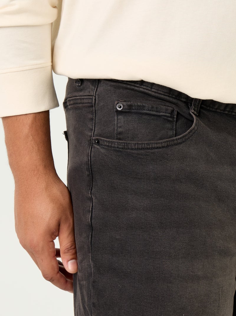 Jeans taglia plus vestibilità relaxed Grigio - Kiabi