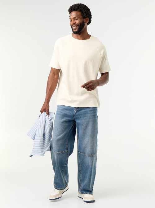 Jeans taglio ampio / Loose fit a 5 tasche - Kiabi