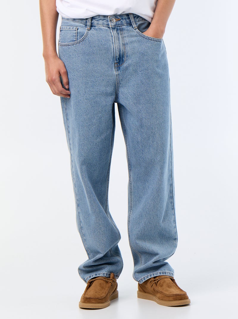 Jeans taglio ampio / relaxed fit Blu - Kiabi