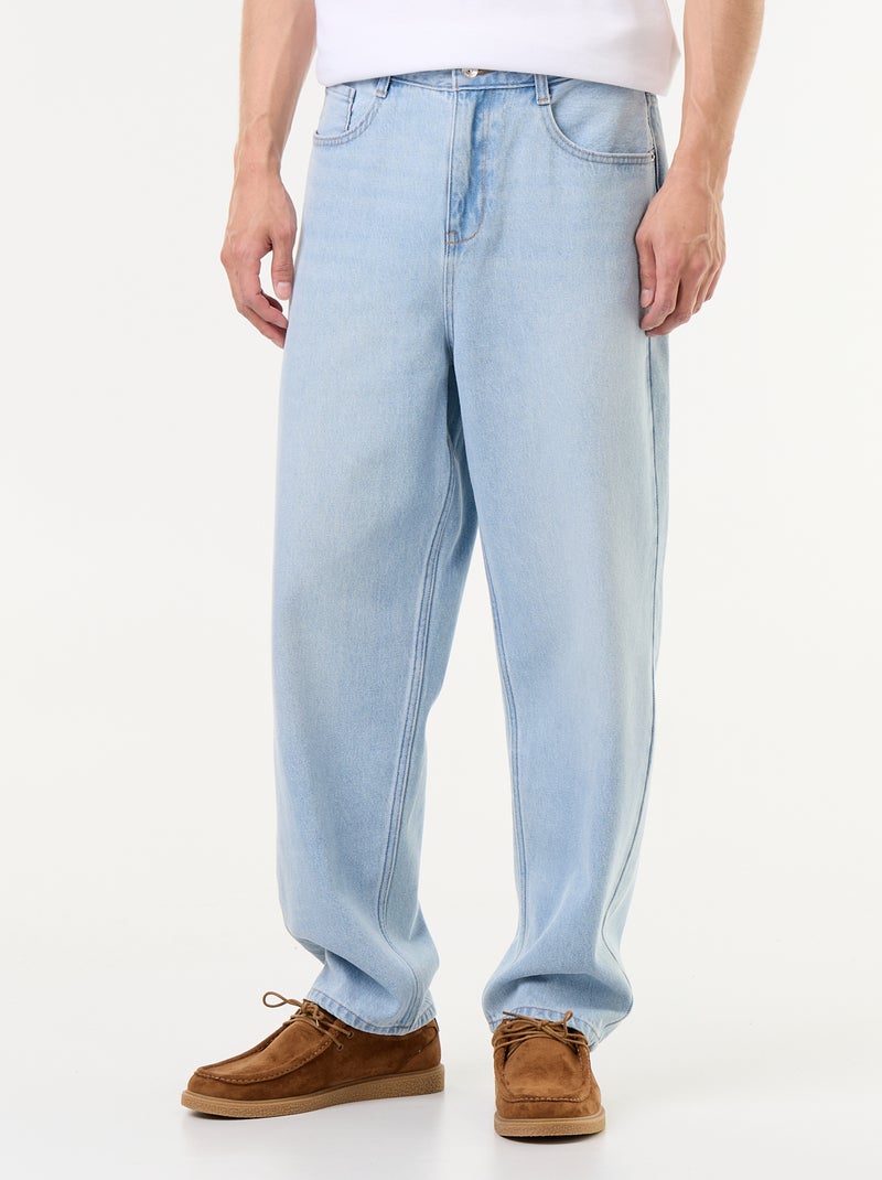 Jeans taglio ampio / relaxed fit Blu - Kiabi