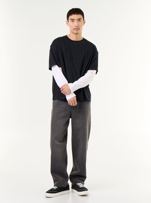 Jeans taglio ampio / relaxed fit - Kiabi
