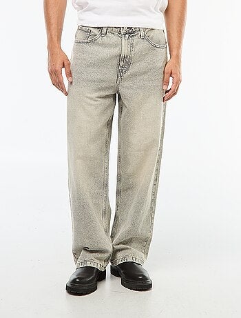 Jeans taglio ampio / wide leg 5 tasche