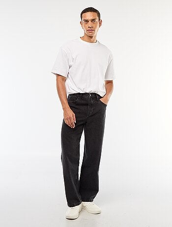 Jeans taglio ampio / wide leg 5 tasche