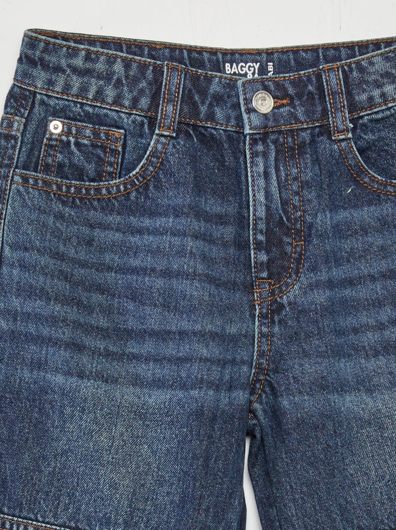 Jeans taglio baggy BLU - Kiabi