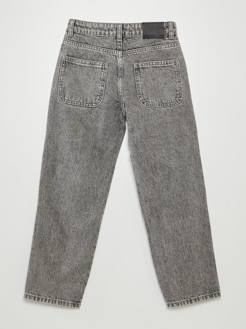 Jeans taglio baggy GRIGIO - Kiabi