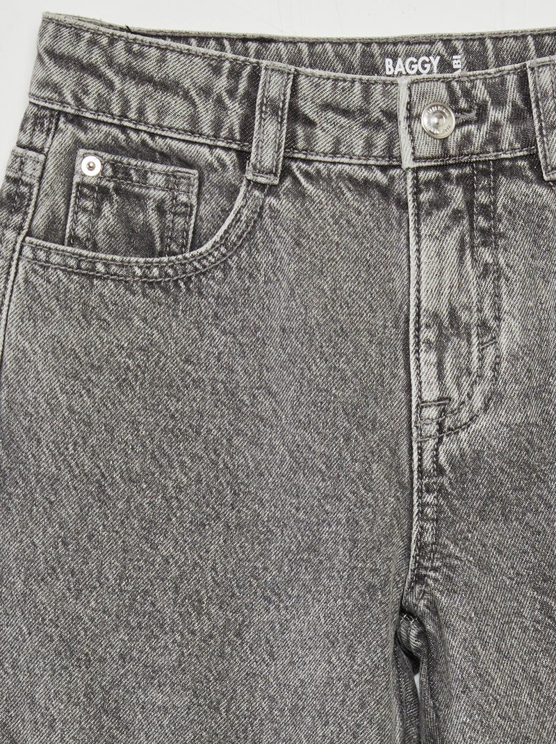 Jeans taglio baggy GRIGIO - Kiabi