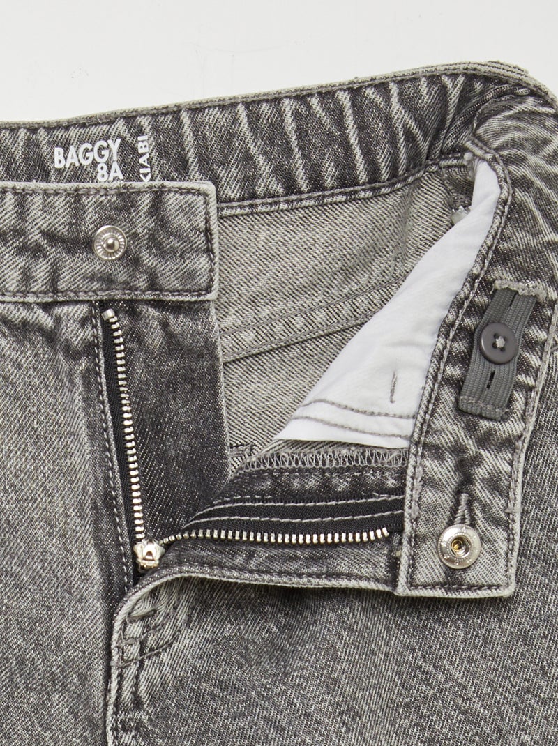 Jeans taglio baggy GRIGIO - Kiabi