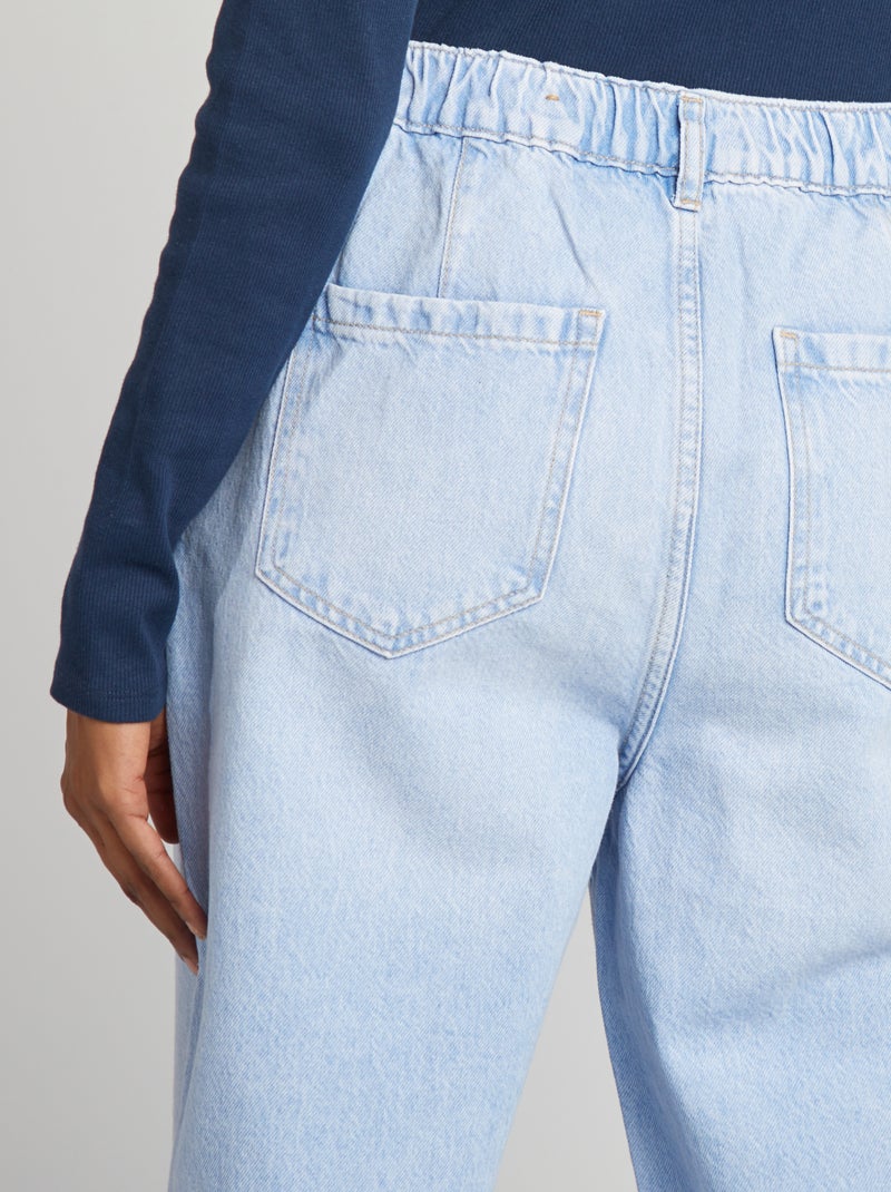 Jeans taglio ballon taglio fit BLU - Kiabi