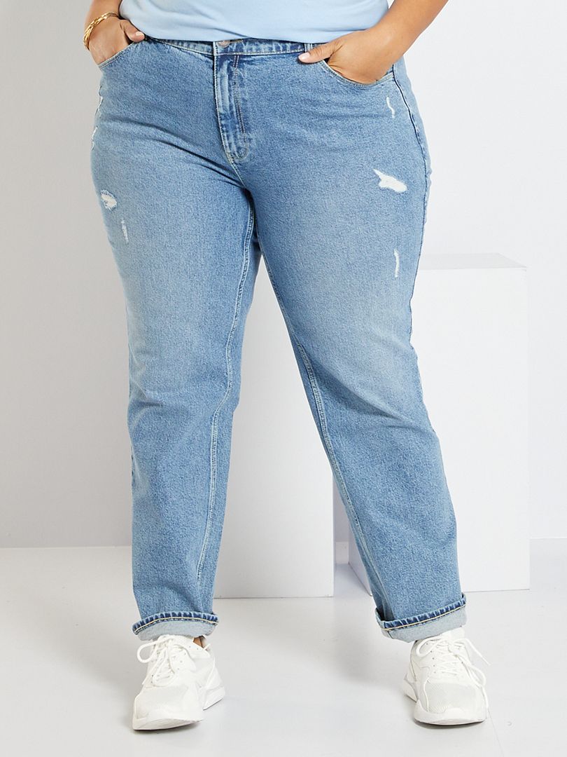 Jeans taglio bootcut blu - Kiabi