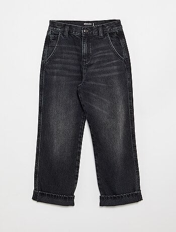 Jeans taglio dritto a 5 tasche