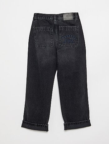 Jeans taglio dritto a 5 tasche