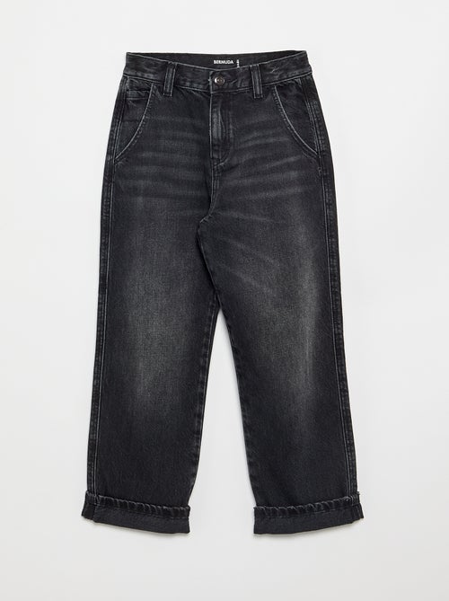 Jeans taglio dritto a 5 tasche - Kiabi Jeans taglio dritto a 5 tasche - Kiabi